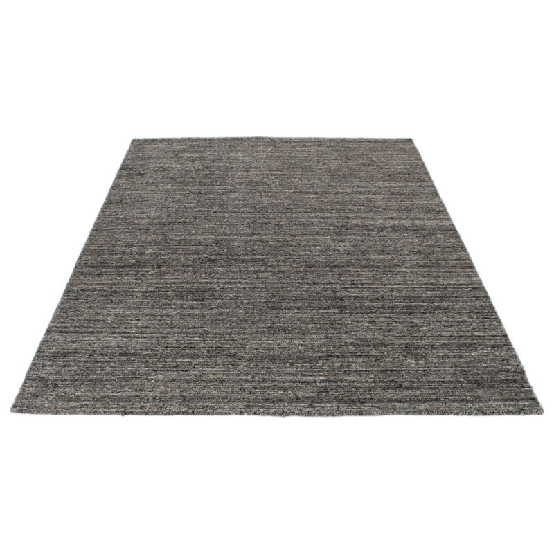 Tapis contemporain gris 5 x 7