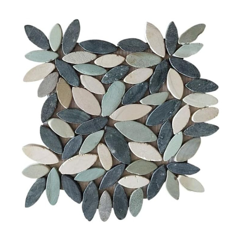 CNK Tile Bali Turtle Flower Pebble Stone Mosaic Tiles
