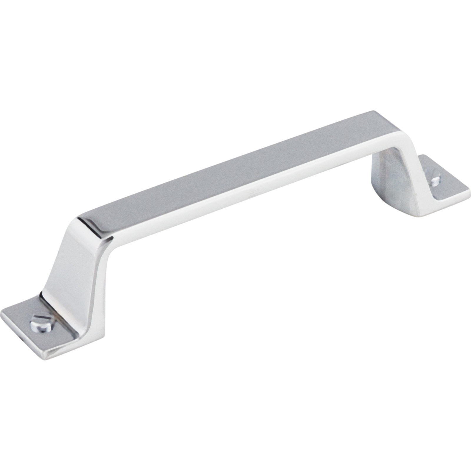 Channing Bar Cabinet Pull, Polished Chrome, 3 3/4" Center to Center