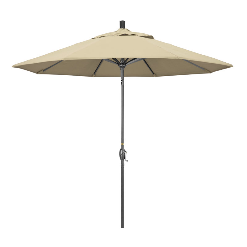 Parasol de marché 9 pi Ayomipo, Toile Sunbrella® beige antique
