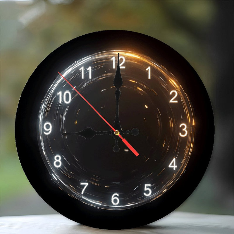 Horloge numérique moderne
