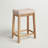 Bartonville Counter & Bar Solid Wood Backless Stool with Upholstered Seat-14840104-18674106