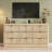 Fluted 9 Drawers Dresser For Bedroom, 63'' W Chest Of Drawers With Power Outlet & Metal Handle, Fluted Fronts, Modern Dresser TV Stand, Wood Clothes Storage Organizer For Living Room, Hallway-1891540599
