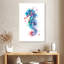 Hippocampe aquarelle-1967239709