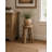 Vintage Round Stool Four Legs Weathered Natural (Size & Wood Tones Vary)-1330348411