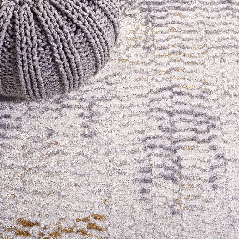 Tapis beige / gris clair Palma 352, Rectangle 2 pi 2 po x 3 pi 9 po