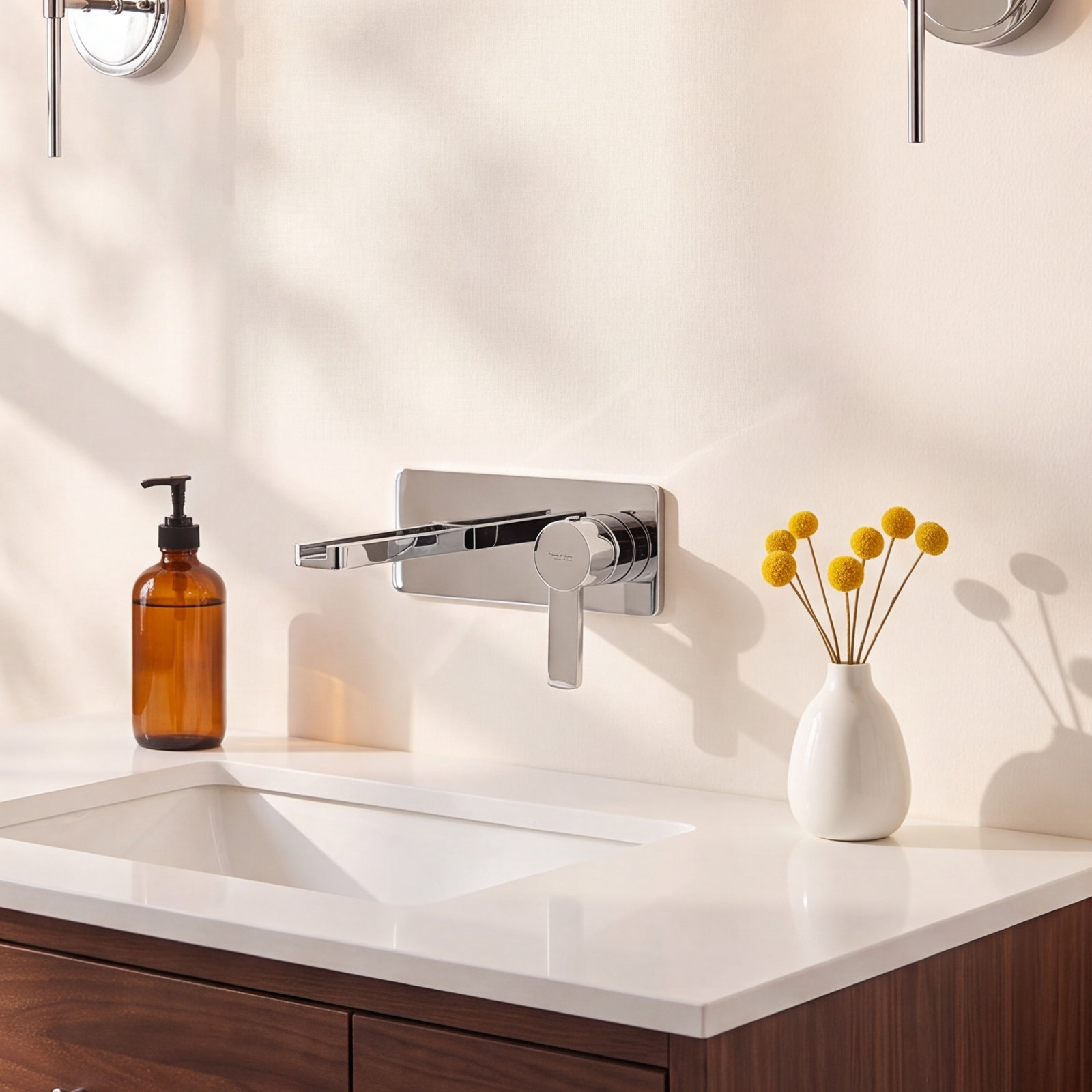 Capri Single-handle Bathroom Faucet, Chrome
