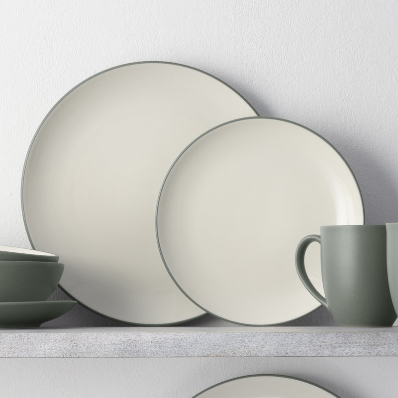 Noritake Colorwave Coupe Dinner Plates, 10-1/2", Green