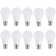 60W Equivalent A60 BA22d/Bayonet Cap 3500K LED Bulb