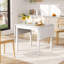 Expandable Rectangular Wooden Dining Table-1720014032