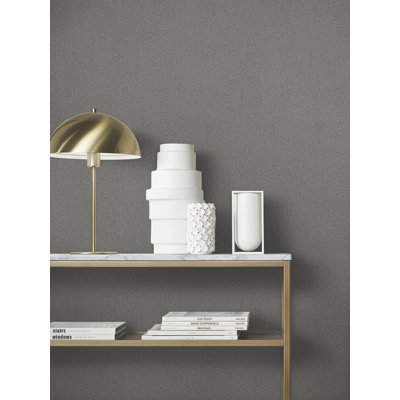 Papier peint gris foncé Jemma