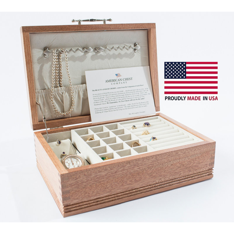 Wood Jewelry Box +