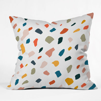 Coussin décoratif intérieur/extérieur terrazzo love