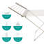 Aluminum Foldable Gullwing Drying Rack