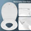 Nadya Soft Close Roun Standard Toilet Seat
