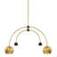 Lustre linéaire moderne Spoutnik à 6 lumières Mason-571664577-645181736
