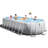 Intex Rectangle Hard Sided Pool 24 H x 120 W x 240 L