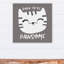 Art de toile de pawsome né pour be Tig-112185715-112185716
