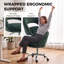 HOMCOM Velvet Office Chair-1819484137