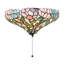 16" Wide Wisteria Fan Light Fixture