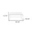  Table basse 35 po