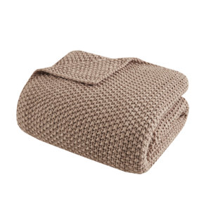 Bree Knit Texture Soft Throw