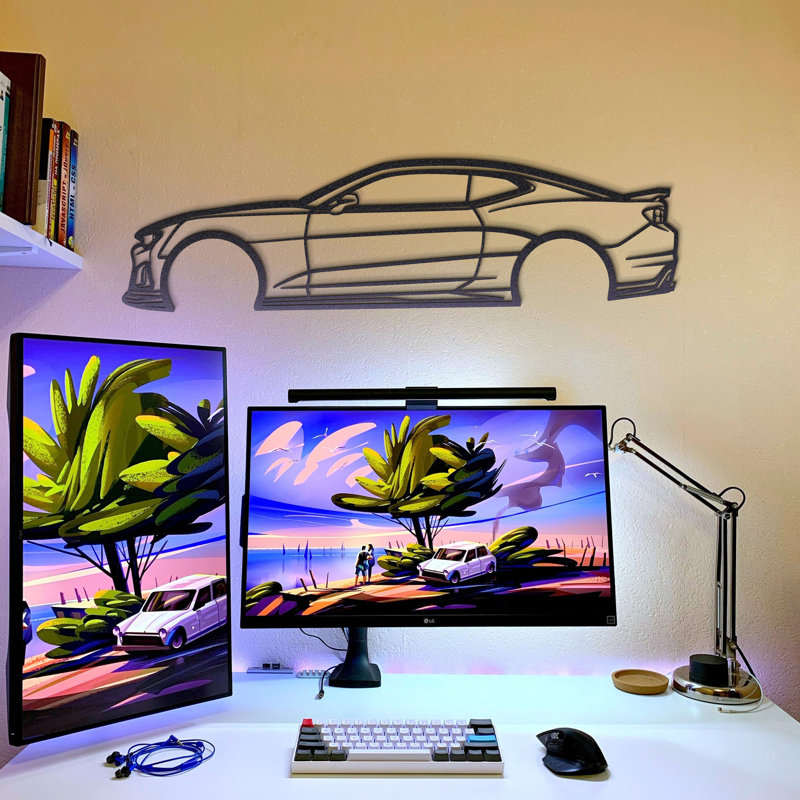 No Frame Print on Metal, 49" H x 14" W