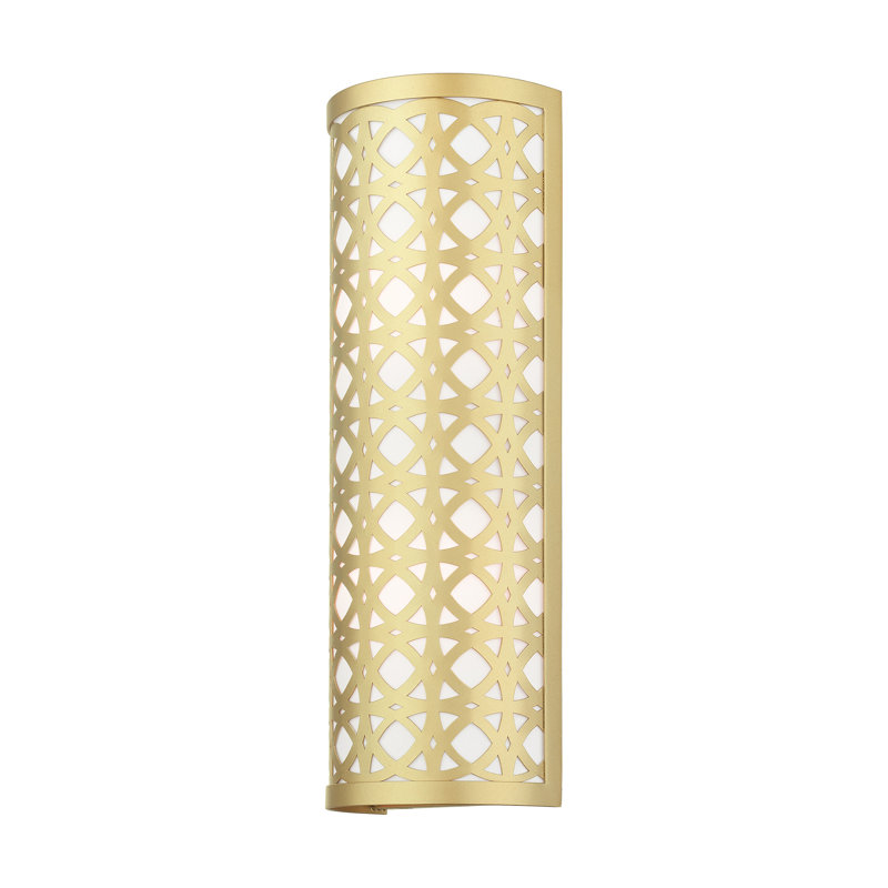 Eraman Flush Mounted Sconce, Soft Gold