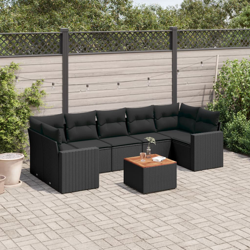 Gartensofa mit Kissen