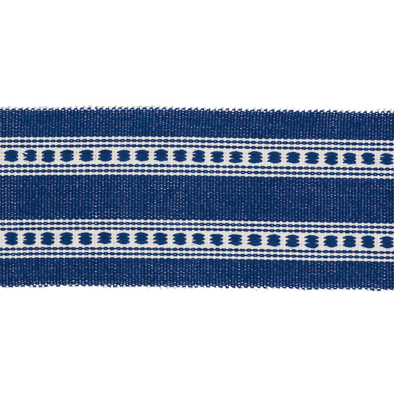 Lubeck Tape, Blue/ Dark Blue/ White