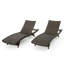 Fauteuil en osier PE
