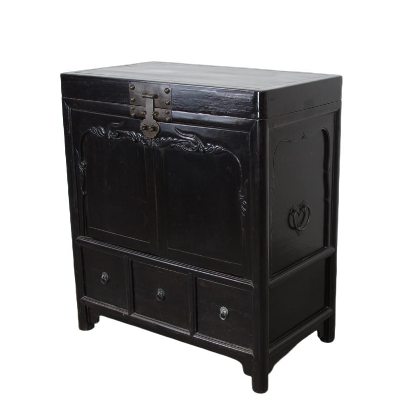 Solid Wood Accent Cabinet