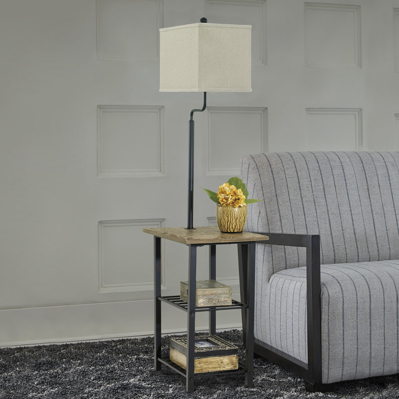 Piche 57.75'' Swing Arm Floor Lamp