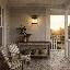 Applique murale extérieure Brynne Glass texturé noir-22243278-119695825