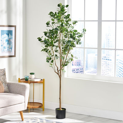 Eucalyptus artificiel 180 cm réaliste - Décorez votre maison en beauté
