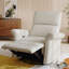 Fauteuil inclinable et oscillant inclinable en tissu - Fauteuil oscillant, petits espaces, crèche / cinéma maison