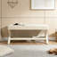Bench Upholstered in Velvet Fabric-889131437