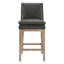 Tabourets de comptoir en cuir véritable Bethea-115747936-135935947