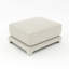Élégant repose-pieds rembourré en chenille assorti, confort et design supérieurs pour la vie moderne.-674674180