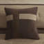 Édredon 7 pièces en faux suède brun pour très grand lit, coussins décoratifs et jupe de lit, literie pour la maison lavable à la machine, brun, coussins découpés, moderne-118742553