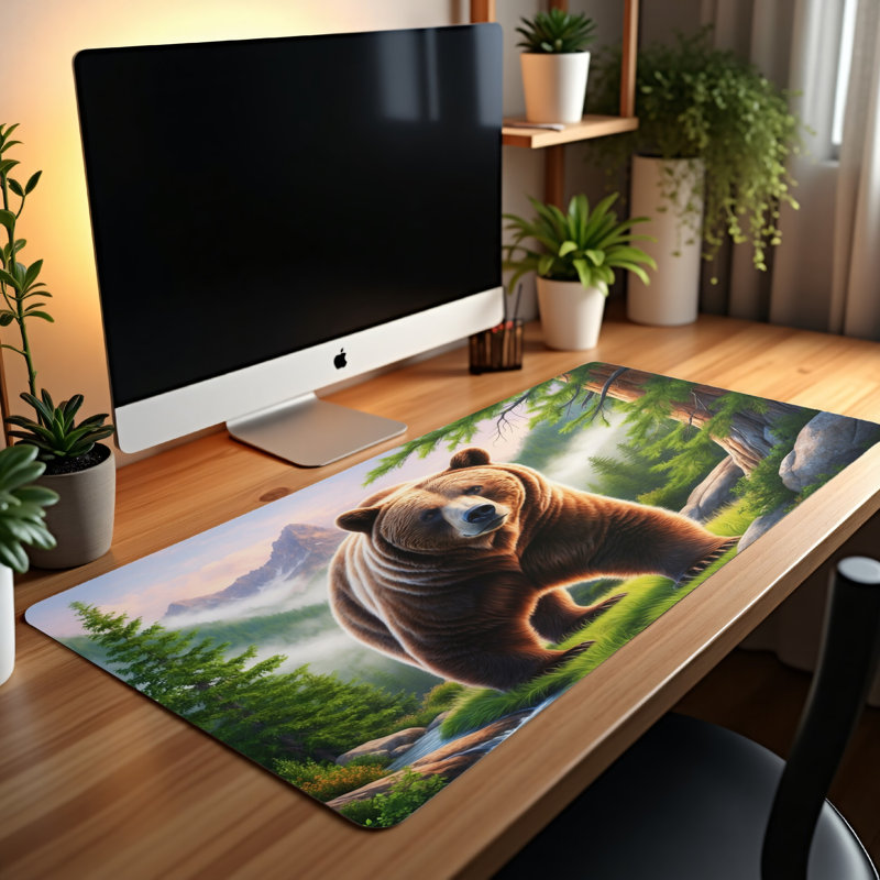 Polyester Desk Pad, 23.6x13.8