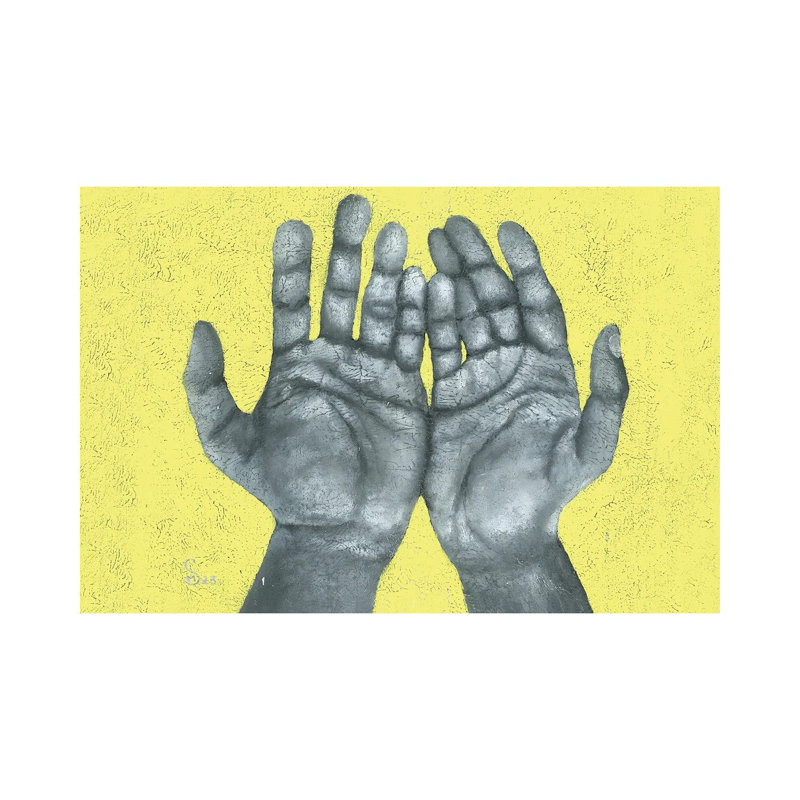 «Take A Look At Its Hands», reproduction d'art mural