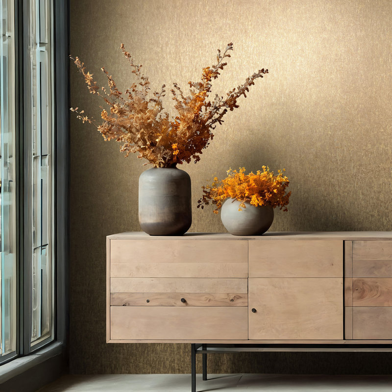Galerie Odyssey Scratch Texture Effect Wallpaper, Brown
