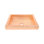 Lavabo de salle de bain rectangulaire en cuivre antique martelé à la main