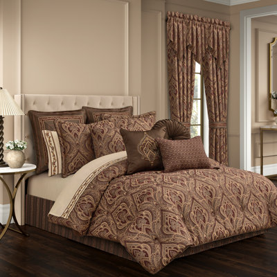 ODETTE QUEEN 4PC. COMFORTER SET