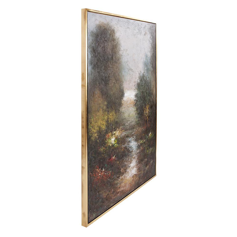 Silent River Hand Painted Original Art