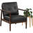 Jionny Faux Leather Armchair-494215422