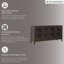 Buffet de 59,92 po de large Cuzzocrea