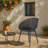 2-Pack Modern Lounge Chairs – Indoor/Outdoor All-Weather PP Plastic, Lightweight  For Patio, Beach, Living Room-1804080985