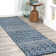 Bouvard Moroccan Vintage Geometric Navy/Cream Rug